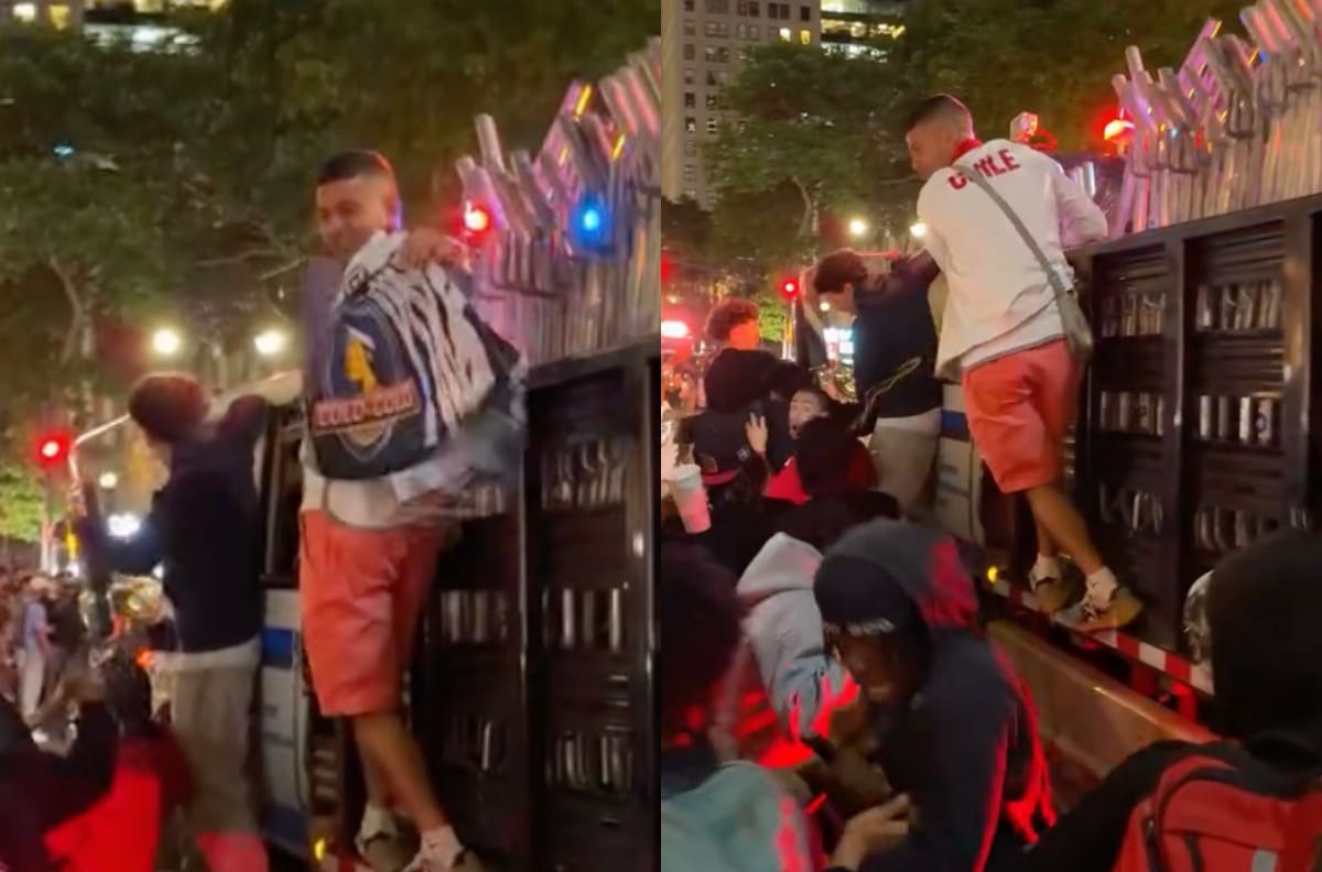 VIDEO | Hincha de Colo-Colo es protagonista en los festejos de los Knicks de Nueva York