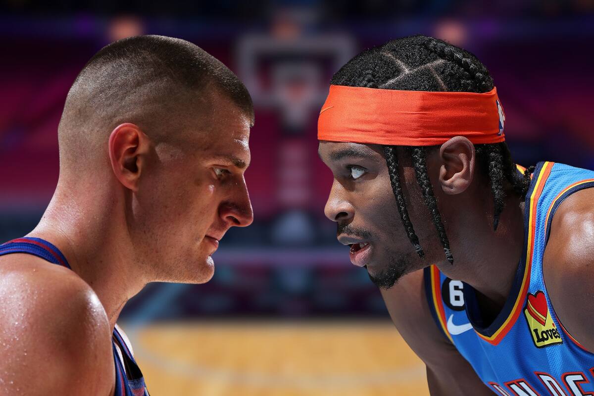 Shai Gilgeous-Alexander y Nikola Jokić