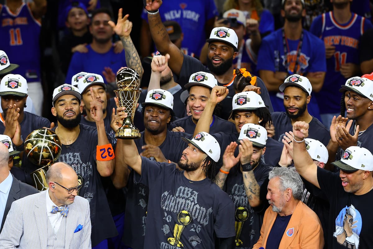 Knicks se coronaron campeones de la NBA. Foto: EFE.