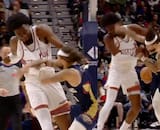 VIDEO | ¡A los puños! Phoenix Suns y Pelicans protagonizan la pelea de la temporada en la NBA