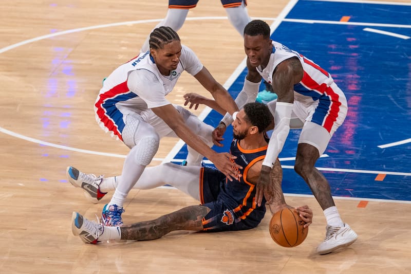 Detroit Pistons venció a New York Knicks.