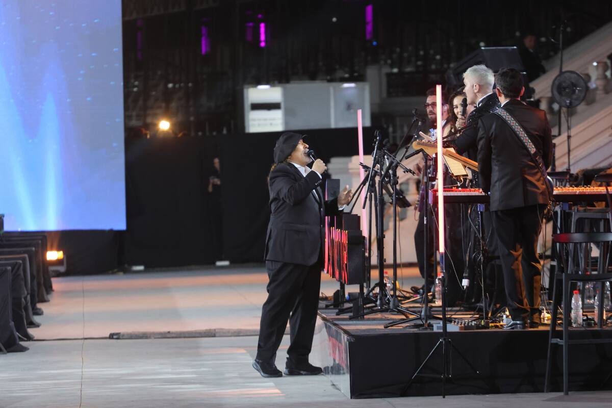 El músico apareció en público el viernes pasado en la Gala del Festival de Viña 2025.