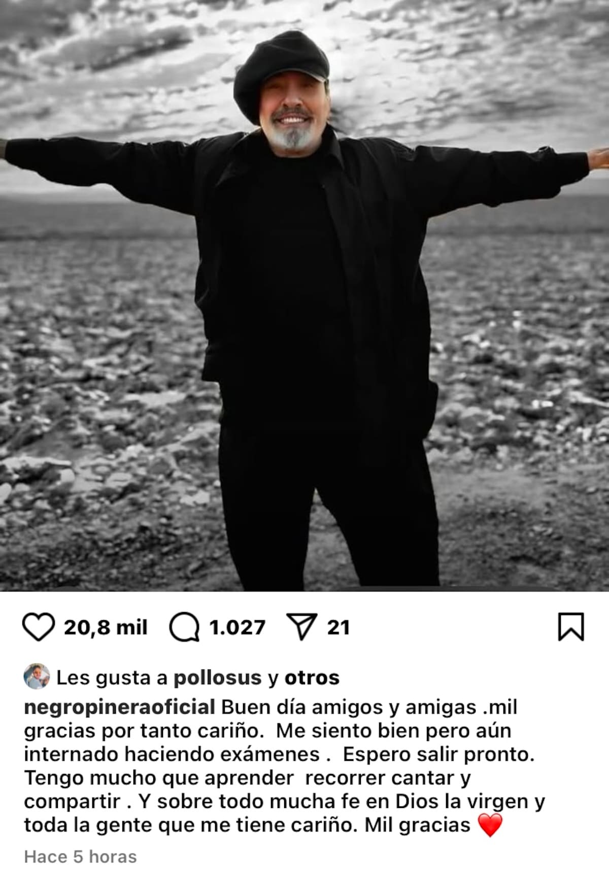 El hermano del fallecido Presidente Piñera actualizó su estado de salud.