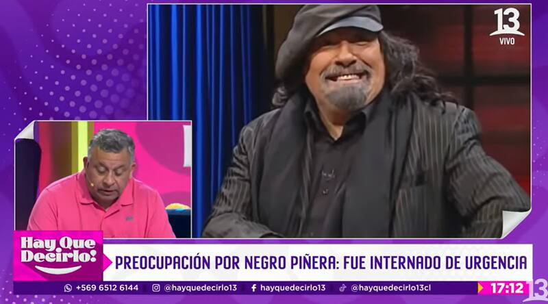 Willy Sabor se contactó con el artista. Créditos: Pantallazo Canal 13
