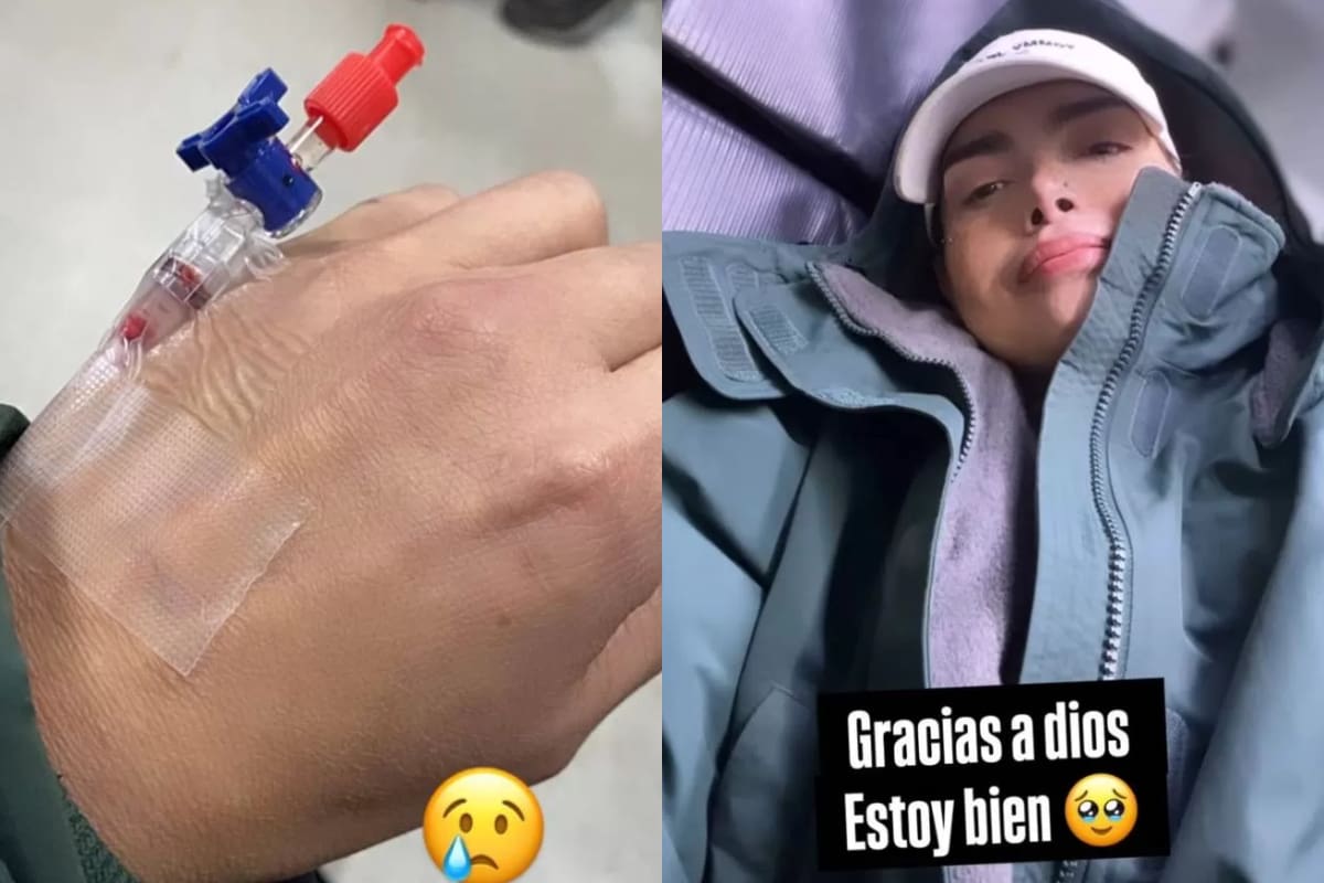 El bailarín encendió las alarmas con preocupantes fotos.