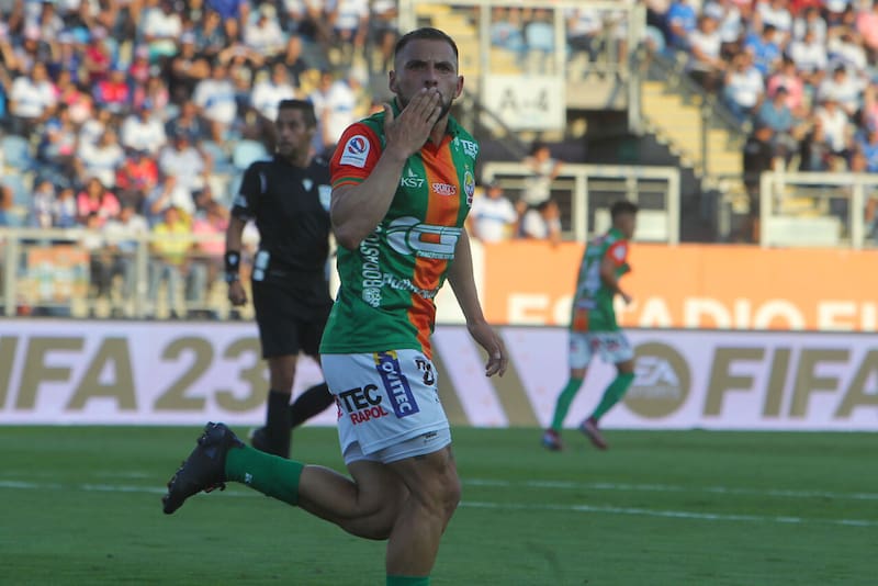 El jugador en su etapa en Cobresal. Foto: Agencia Aton.