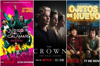 Panorama para el fin de semana: Este es el top 10 de las series más vistas de Netflix