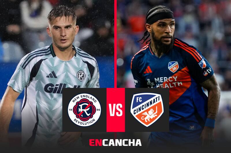 por la MLS. Foto: RRSS New England Revolution y Cincinnati FC.
