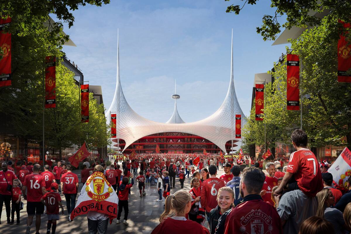 será el nuevo estadio del Manchester United. FOTO: Manchester United.