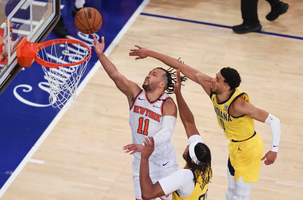 New York Knicks vs. Indiana Pacers: ¿Dónde ver HOY el Juego 2 de los Playoffs de la NBA?