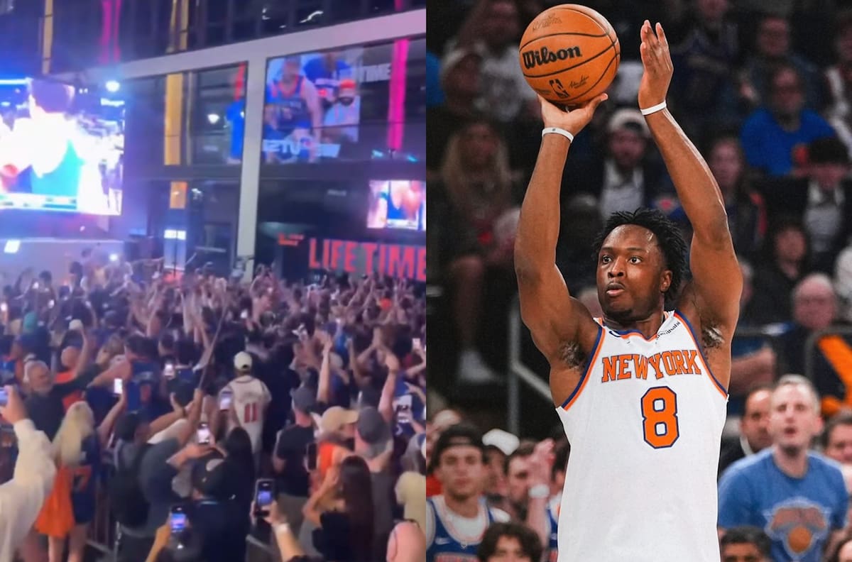 VIDEO | Nueva York explotó: así celebraron los hinchas de los Knicks el histórico título de la NBA