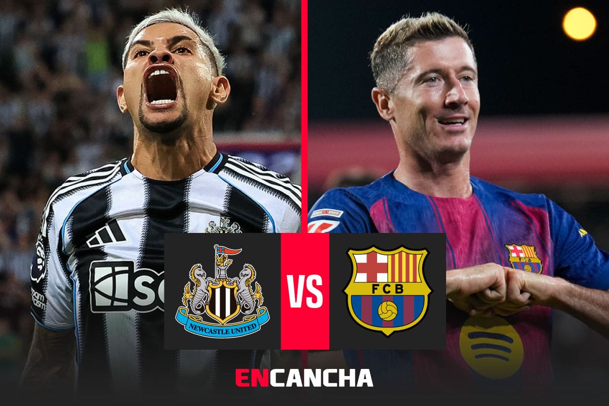 por la fecha 1 de la Champions League. Foto: RRSS Newcastle y EFE.