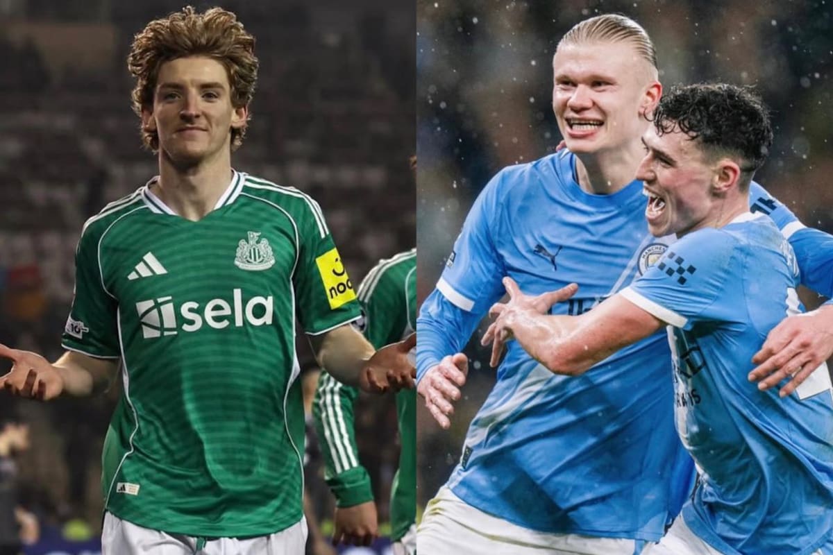 Los Citizens recibirán a las Urracas en un partido clave en la lucha por el título. Fotos: Newcastle y Manchester City.