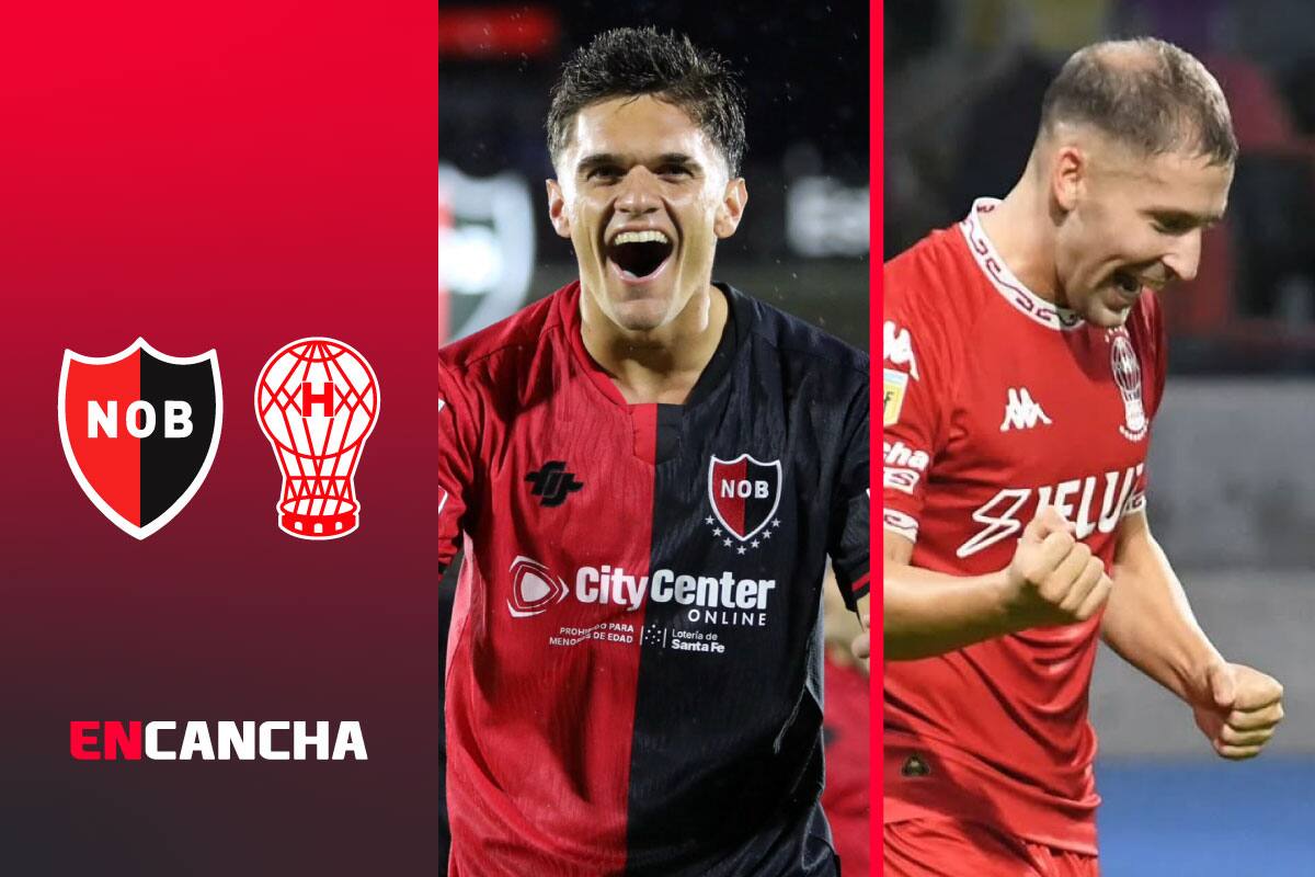 por la fecha 15 de la Liga Argentina. Foto: RRSS Newell's Old Boys y Huracán.