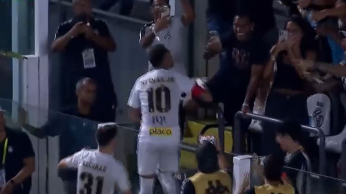 VIDEO | Neymar respondió con este gol en el Santos a su no convocatoria en Brasil