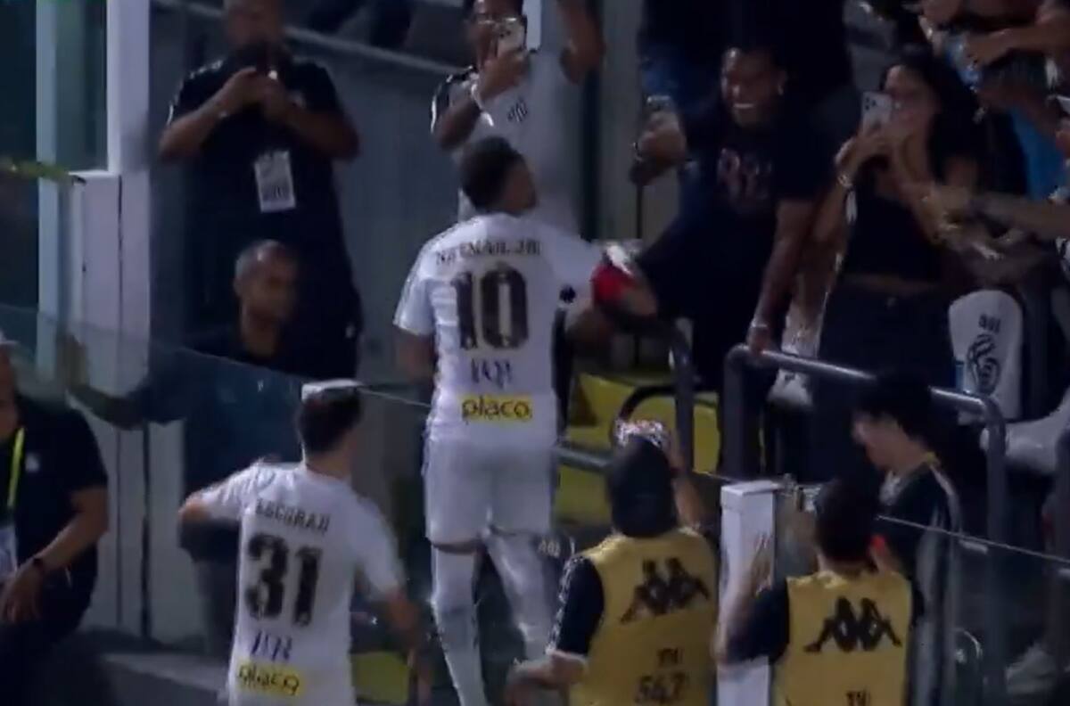 VIDEO | Neymar respondió con este gol en el Santos a su no convocatoria en Brasil