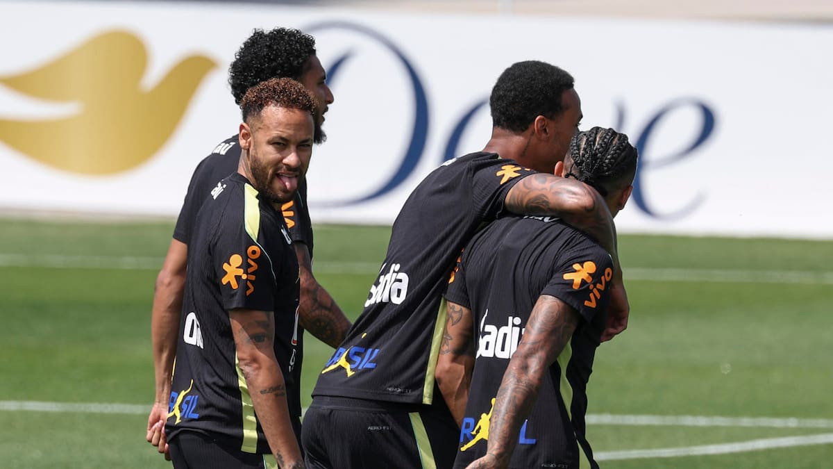 “¿Me extrañaban?”: Neymar vuelve a entrenar con Brasil y se ilusiona con reaparecer en el Mundial 2026