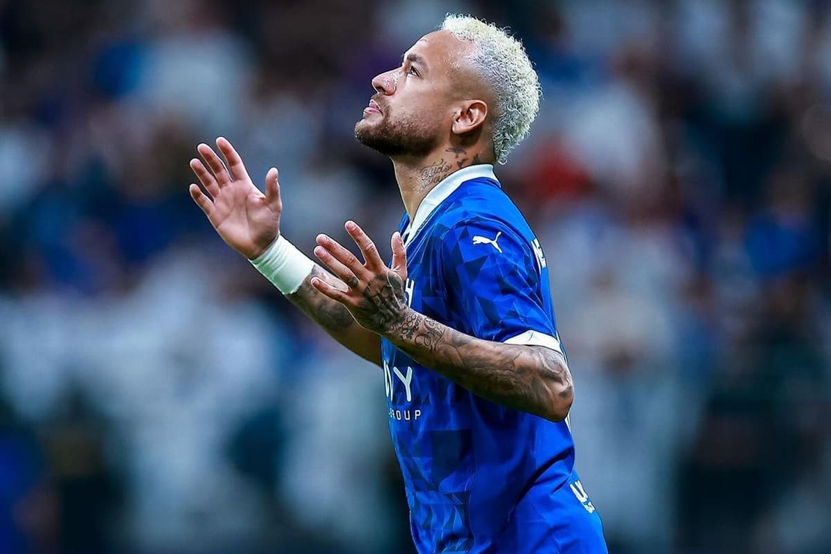 sufrió una nueva lesión. Foto: @neymarjr.