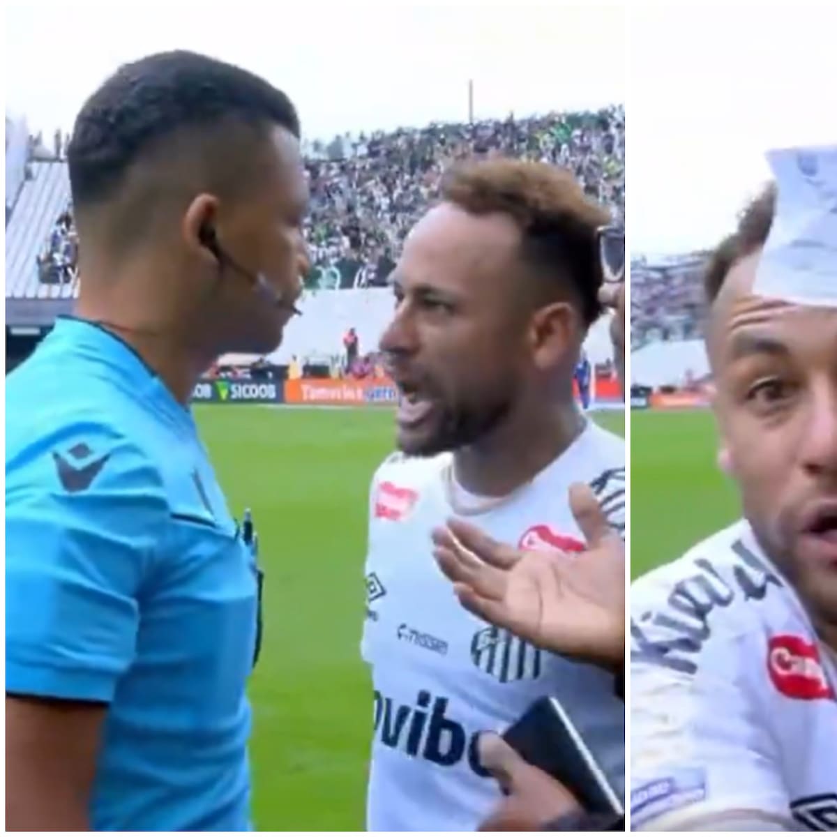 VIDEO | Neymar se vuelve loco en Brasil y vive su momento más furioso tras increíble error arbitral