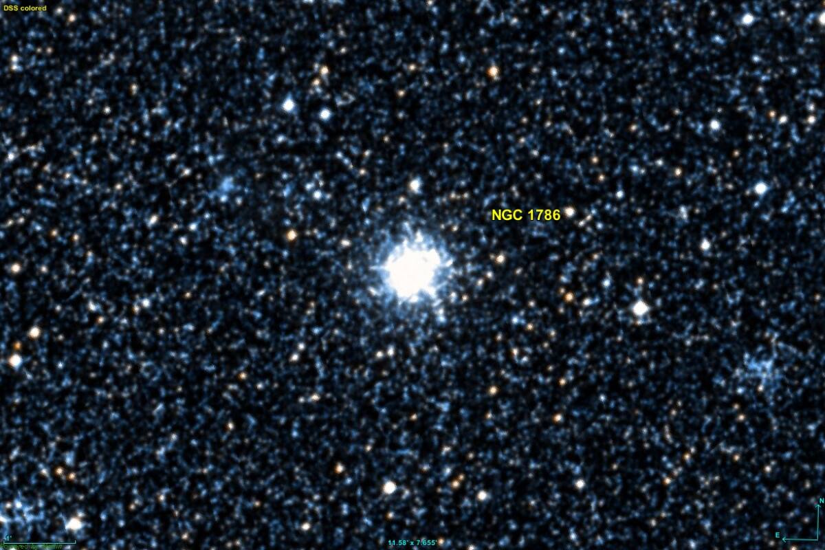 El cúmulo globular está ubicado en la constelación de Dorado, a cerca de 160.000 años luz de la Tierra.