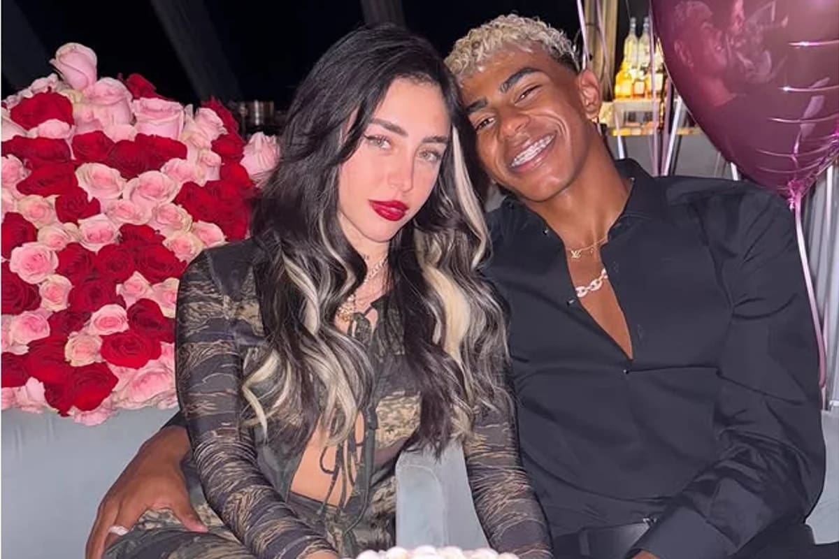 Ambos aún están juntos, según la argentina.