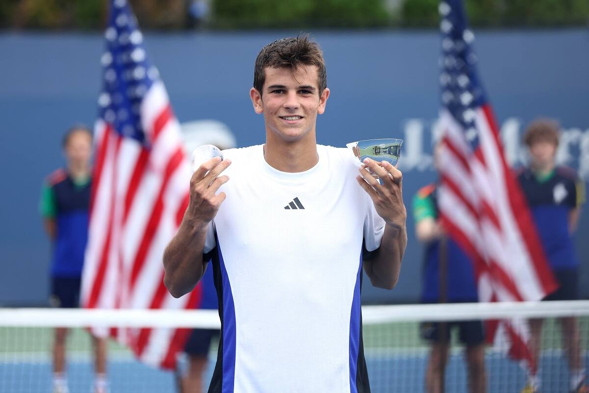 , promesa del tenis mundial