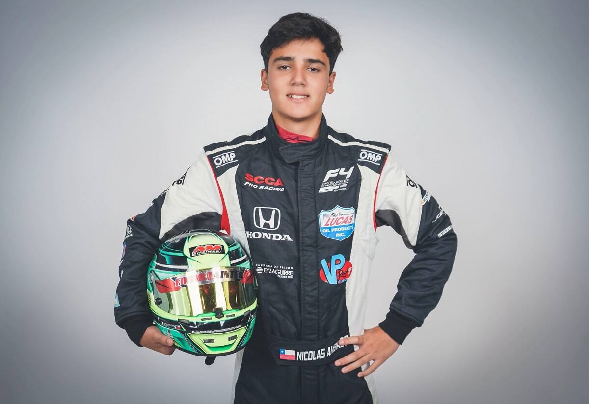 La promesa del automovilismo chileno que sueña llegar a la Fórmula 1.