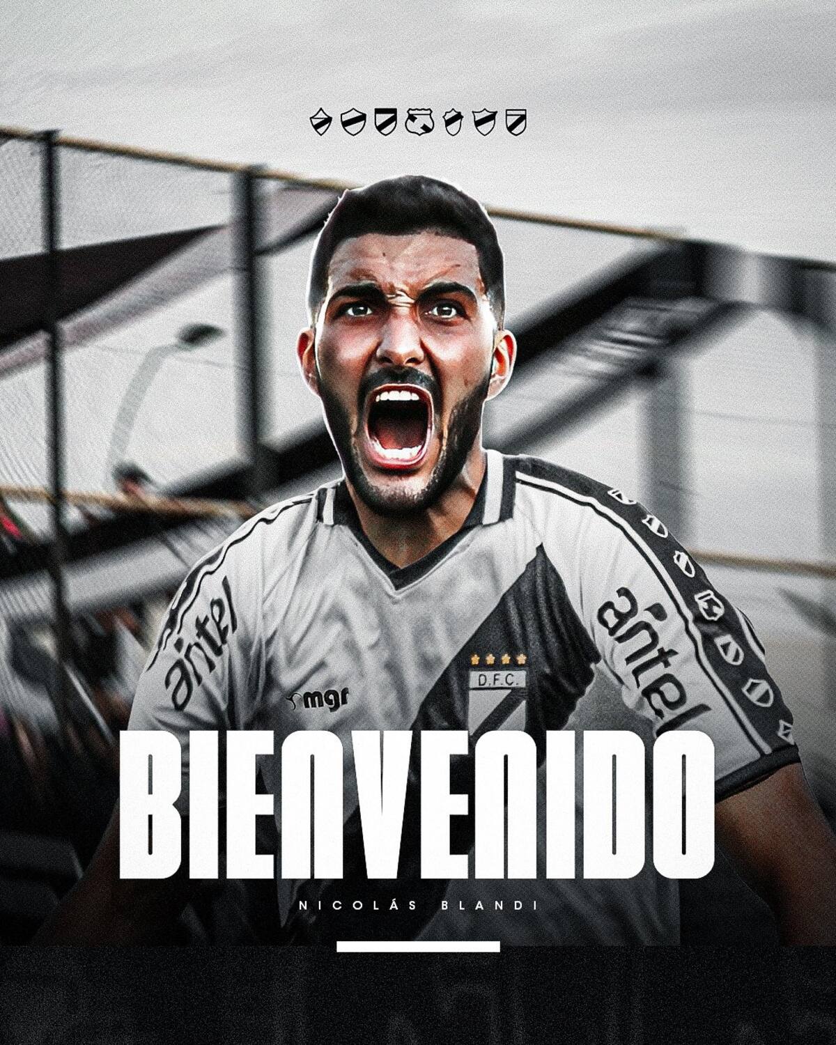 Nicolás Blandi fue presentado como nuevo refuerzo de Danubio de Uruguay