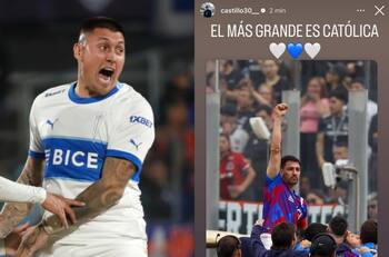 “El más grande es Católica”: Nicolás Castillo y su burla a los hinchas albos tras goleada de la UC