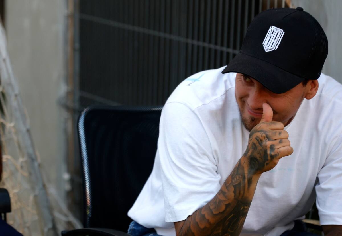 protagonizó otra polémica debido a su desbordado fanatismo. Foto: Agencia Aton.