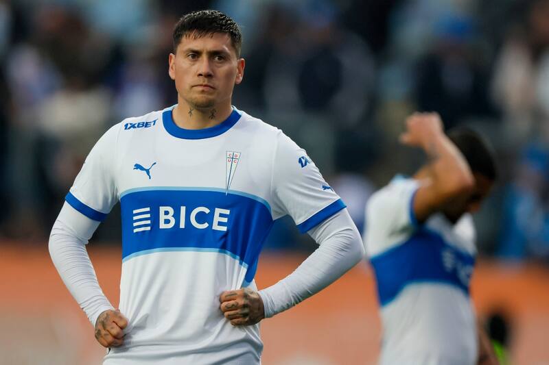 luego de la derrota de la UC ante Audax Italiano. Foto: Agencia Aton.