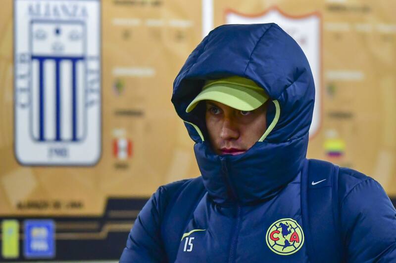 durante el partido America vs Tigres UANL, correspondiente a la Jornada 02 del Torneo Clausura 2020 de la Liga MX (Foto: Aton)
