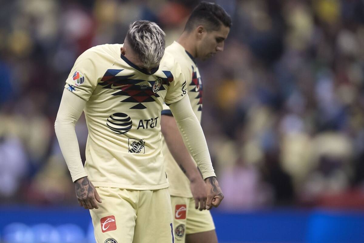 Nicolás Castillo defendiendo la camiseta del América. Foto: Aton.