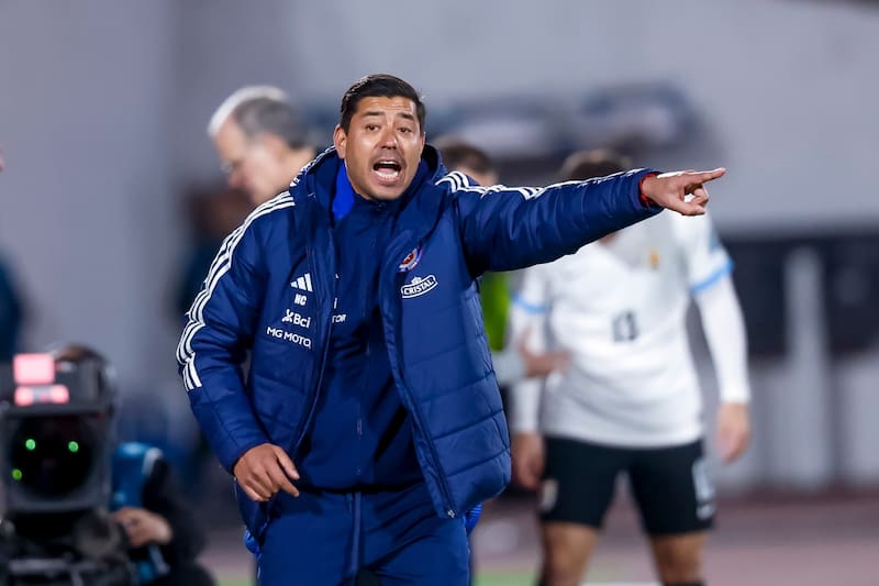 . El entrenador de la Selección Chilena Sub-20. Foto: Agencia Aton.