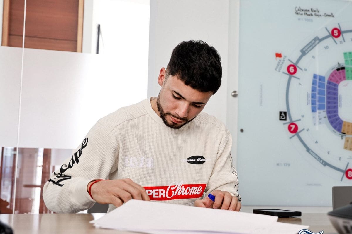 firmó por el Puebla de México. Foto: @ClubPueblaMX.