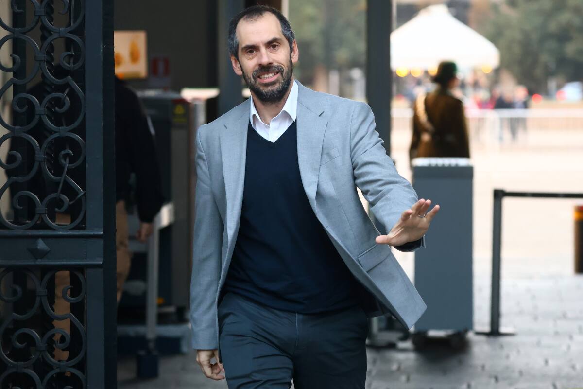 El ingeniero comercial estaba a cargo hasta hoy de la cartera de Economía del Gobierno.
