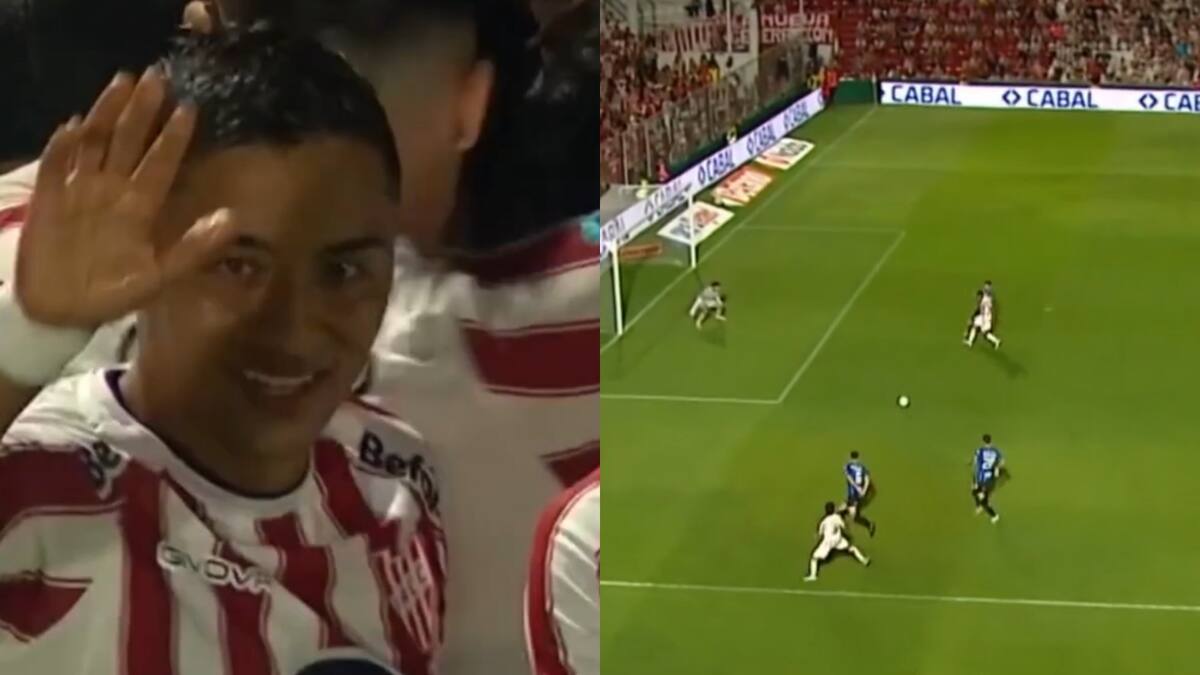 VIDEO | La “asistencia fantasma” de Nicolás Guerra que está dando que hablar en el fútbol argentino