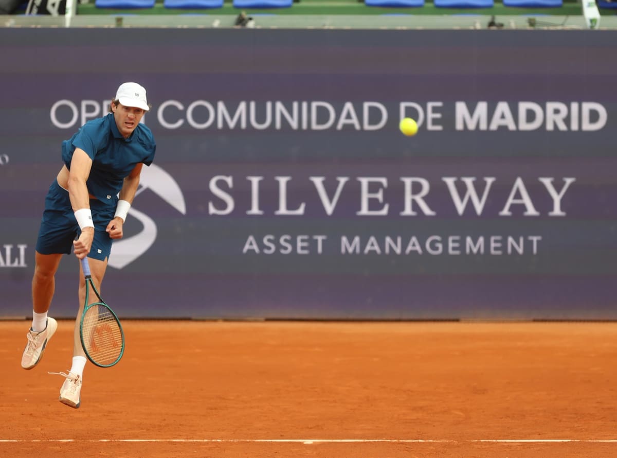 Ha reencontrado su mejor juego en el Challenger de Madrid. Foto: Prensa Nico Jarry