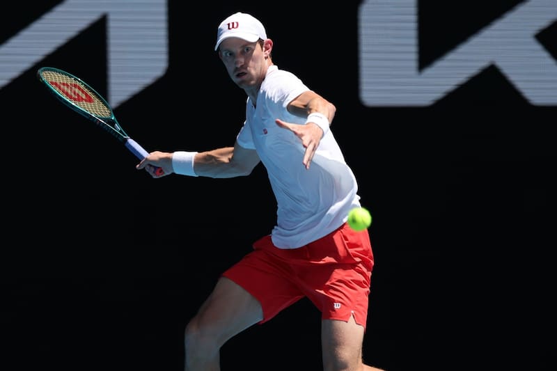 no pudo en su estreno en el Argentina Open.