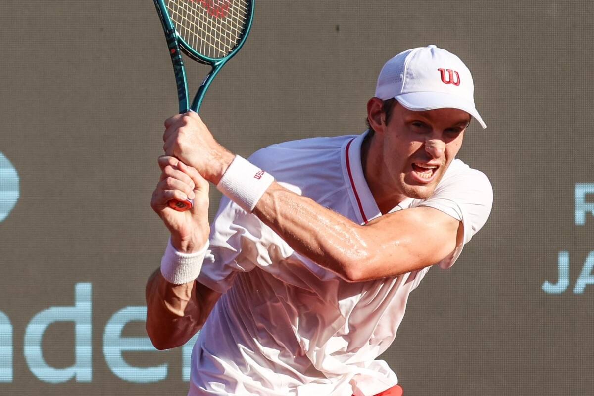 cayó en el ATP 500 de Río de Janeiro. Foto: Team Chile.