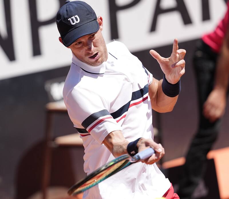 en el Masters 1000 de Roma. Foto: Masters 1000 de Roma