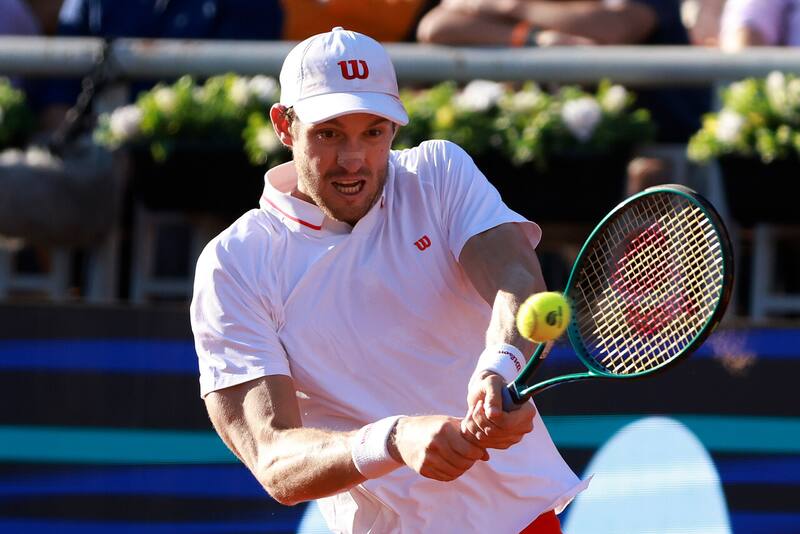 El chileno se alista para su debut en Wimbledon.