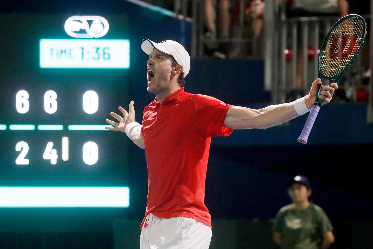 espera recuperar su nivel al representar a Chile en Copa Davis. Foto: Agencia Aton.