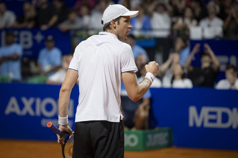 Agradeció a los hinchas de Chile por su apoyo. Foto: @ArgentinaOpen