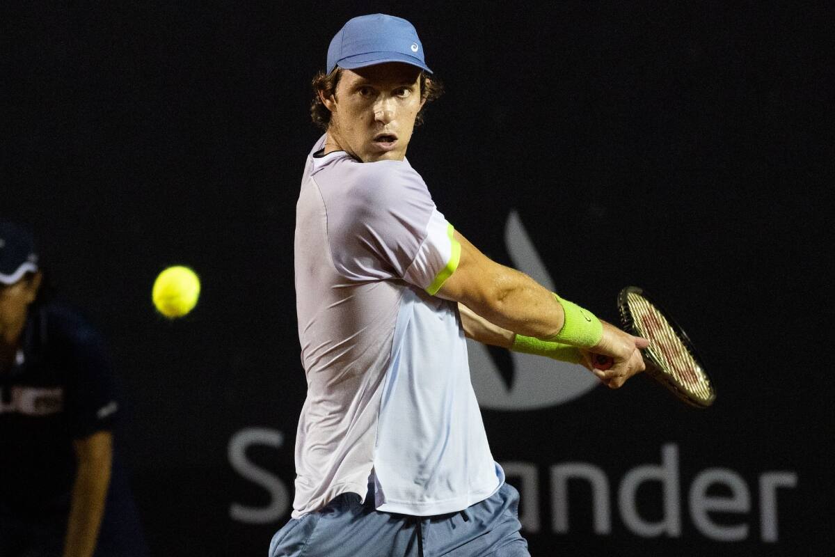 Nicolás Jarry termina su tremenda semana en Río de Janeiro con una derrota ante Carlos Alcaraz en un disputado encuentro (Foto: RioOpenOficial)