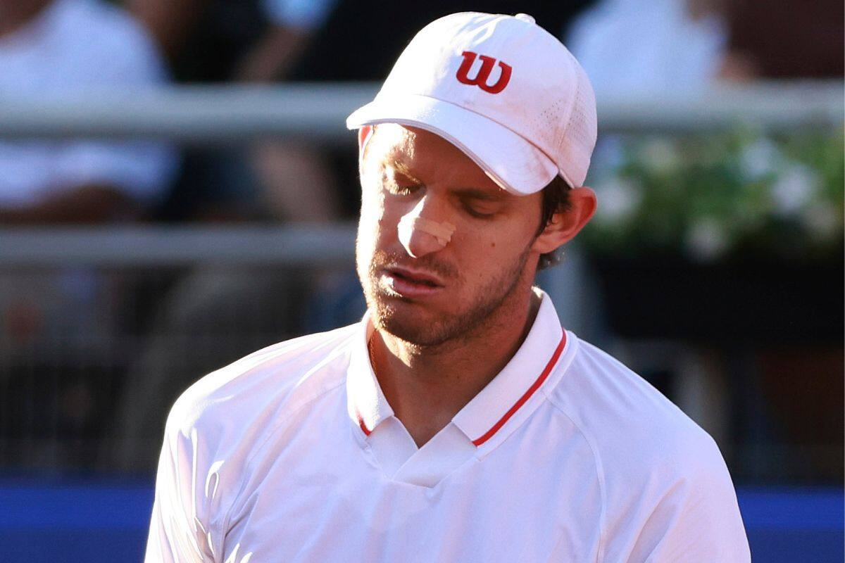 no logró avanzar de ronda en el ATP Kitzbühel. Créditos: Aton