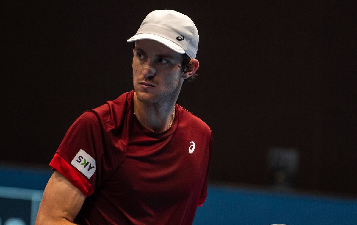 se despidió rápidamente del Abierto de Australia