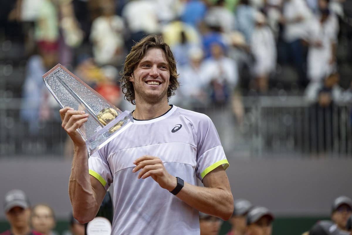 ganó el ATP de Ginebra 2023. EFE