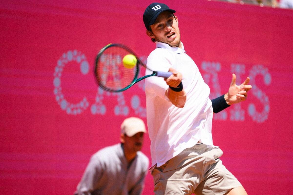 cayó en la segunda ronda del ATP ‘s-Hertogenbosch. Foto: @estorilopen