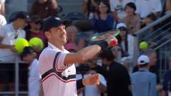 VIDEO | La derecha imparable de Nico Jarry para cerrar su paso a los cuartos de final del Masters 1000 de Roma